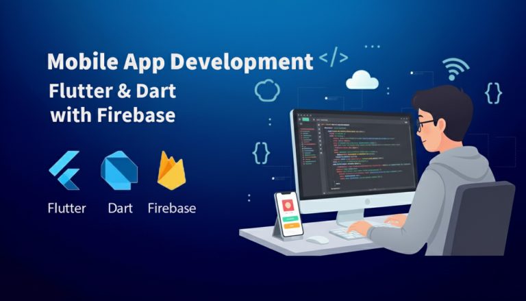 Mobile App Development Flutter & Dart with Firebase