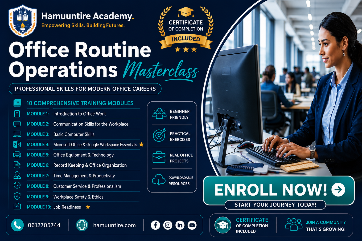 Office Routine Operations Masterclass